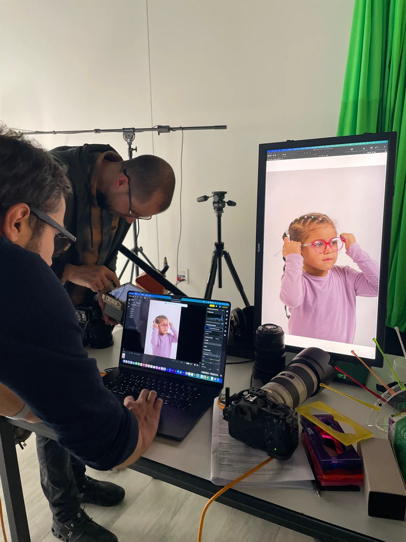 Foto shooting del team