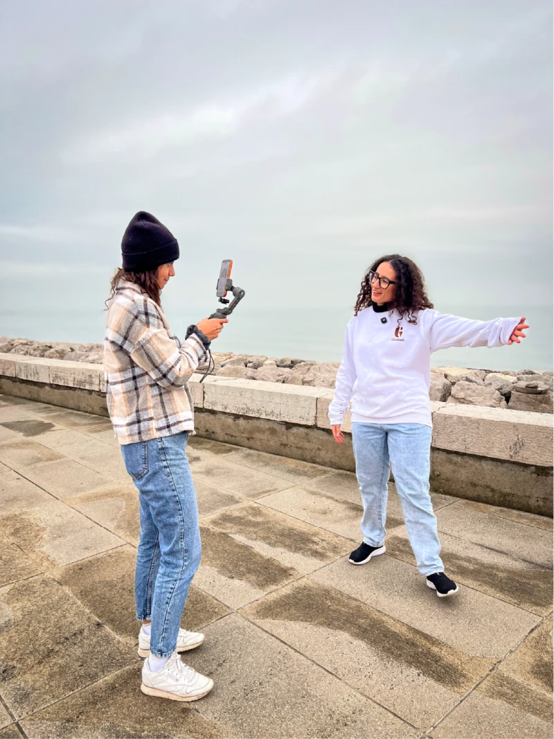 Shooting fotografico al mare