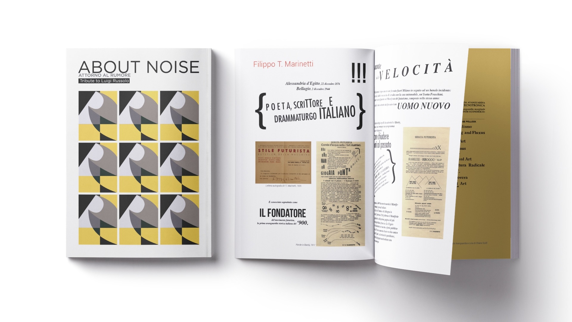 Caso studio About Noise - un omaggio al futurista Luigi Russolo